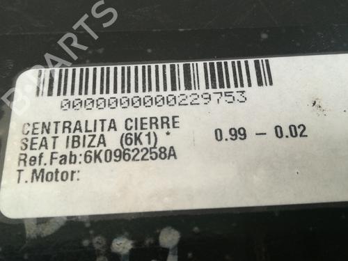 Comfort control module SEAT IBIZA II (6K1)  | BP9357893M56 
