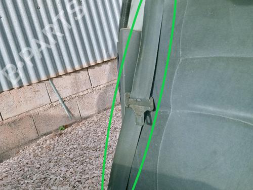 Used Front right seatbelt VOLVO S40 I (644) 1.8 (115 hp) 26664193