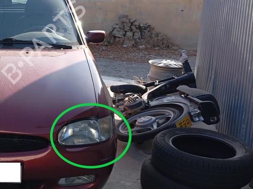 Used Left headlight FORD ESCORT VI (GAL, AAL, ABL) 1.8 TD (90 hp) 22902201