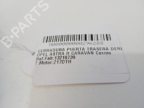 Rear right lock OPEL ASTRA H Estate (A04) 1.7 CDTI (L35) | BP12285104C99 