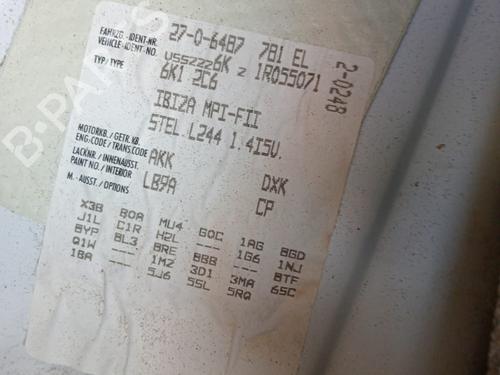 Right headlight SEAT IBIZA II (6K1) 1.4 i | BP10517206C29 