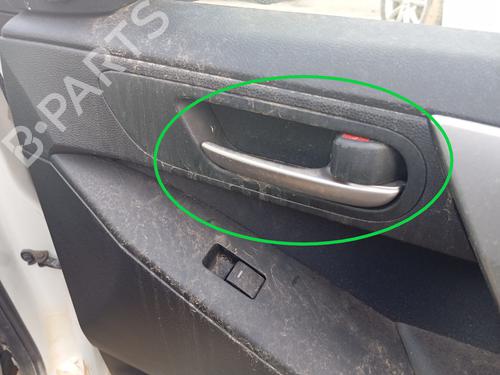Used Front right interior door handle MAZDA 3 (BL) [2008-2014]  23462987
