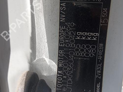 Left front fenders TOYOTA PRIUS (_W3_) 1.8 Hybrid (ZVW3_) | BP25038266C41 