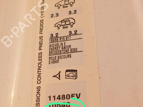 AC compressor CITROËN BERLINGO MULTISPACE (B9) 1.6 HDi 75 16V | BP11366705M34 