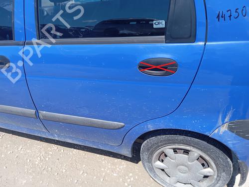 Used Left rear door DAEWOO MATIZ (M100, M150) 0.8 (52 hp) 26140621