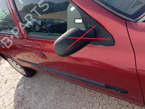 Used Right front door RENAULT CLIO II (BB_, CB_) [1998-2016]  26873850