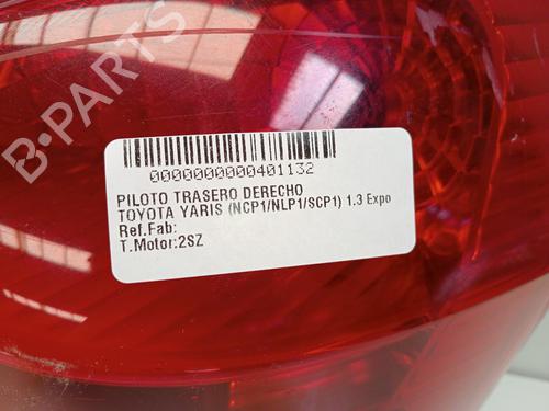 Right taillight TOYOTA YARIS (_P1_) 1.3 (SCP12_, SCP13_, SCP12R, SCP13R) | BP17965078C35 