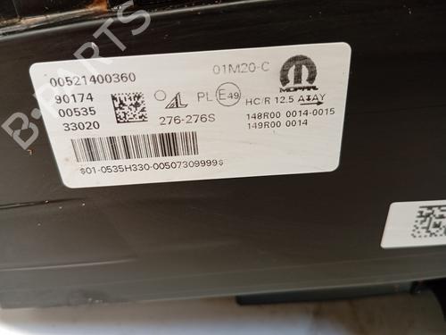 Left headlight FIAT 500 C (312_)  | BP27877950C28 