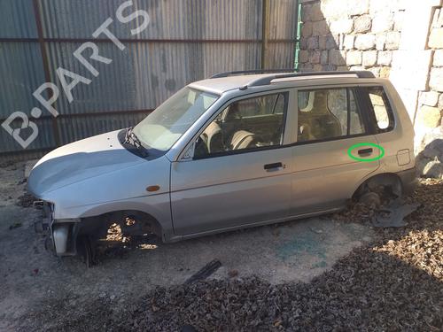 Used Rear left exterior door handle MAZDA DEMIO (DW) 1.3 16V (DW3W, DW19) (63 hp) 17649476