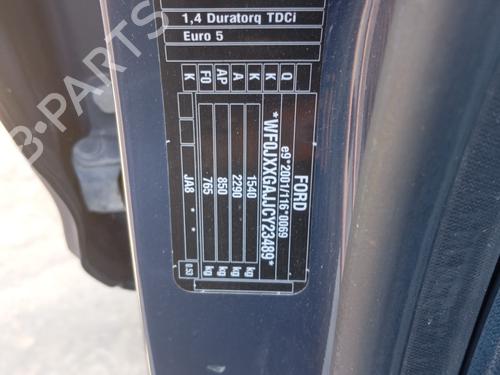 Engine FORD FIESTA VI (CB1, CCN) 1.4 TDCi | BP30111202M1 