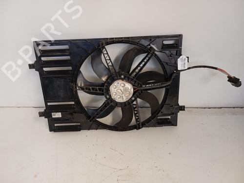 Used Radiator fan Radiator fan VW POLO VI (AW1, BZ1, AE1) 1.6 TDI (95 hp) 34395112 34395112