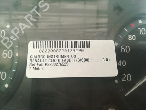 Instrument cluster RENAULT CLIO II (BB_, CB_)  | BP9348126C47 