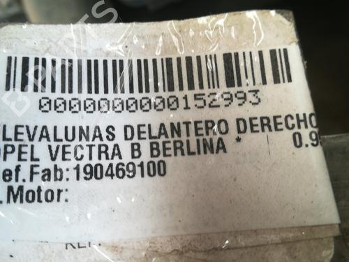 Front right window mechanism OPEL VECTRA B (J96)  | BP9353363C23 