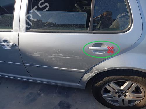 Used Rear left exterior door handle VW GOLF IV (1J1) [1997-2008]  23552471