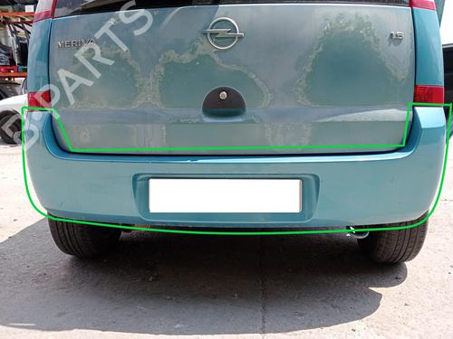 rear-bumper-opel-meriva-a-mpv-x03-2003-2004-2005-2006-2007-2008-2009-2010-38648610 main image
