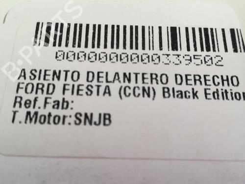 Right front seat FORD FIESTA VI (CB1, CCN) 1.25 | BP12293756C16 