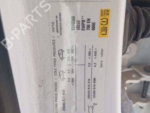 Left front window switch PEUGEOT 308 SW I (4E_, 4H_) 1.6 HDi | BP28703112I27 