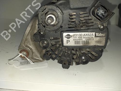 Alternator NISSAN NOTE (E11, NE11) 1.4 (88 hp) 16532485