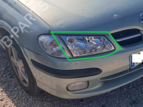 Used Right headlight NISSAN ALMERA II (N16) 2.2 Di (110 hp) 29080320