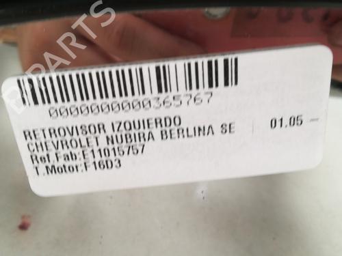 Left mirror CHEVROLET NUBIRA Saloon 1.6 | BP15484498C26 