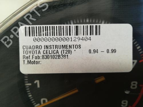 Instrument cluster TOYOTA CELICA Coupe (_T20_)  | BP9348188C47