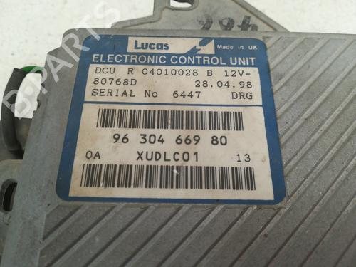 Engine control unit (ECU) PEUGEOT 406 (8B)  | BP9349231M57 