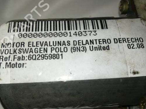 Right front window motor VW POLO (9N_, 9A_) 1.2 | BP9350852E20 