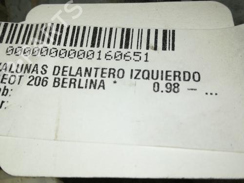 Front left window mechanism PEUGEOT 206 Hatchback (2A/C)  | BP9353997C22 