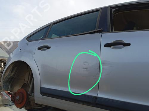 Dør høyre bak CITROËN C4 I (LC_)  | BP16236302C5 