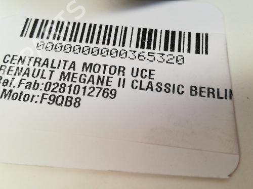 Engine control unit (ECU) RENAULT MEGANE II Saloon (LM0/1_)  | BP13873897M57 