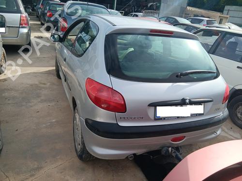 Bagtil kofangere PEUGEOT 206 Hatchback (2A/C) 1.4 LPG (75 hp) 24363000