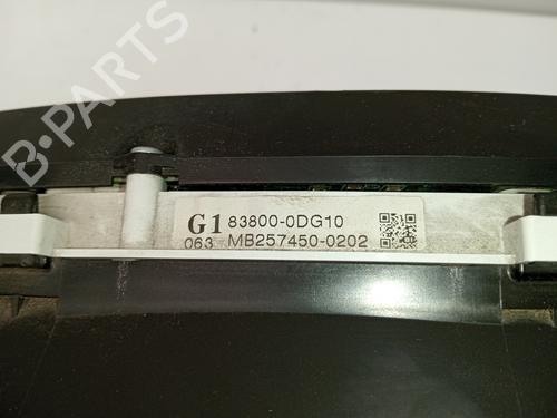 Instrument cluster TOYOTA YARIS (_P9_) 1.33 VVT-i (NSP90_, NSP90R) | BP12285739C47 