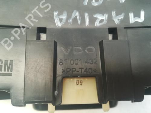 Instrument cluster OPEL MERIVA A MPV (X03)  | BP9348211C47 