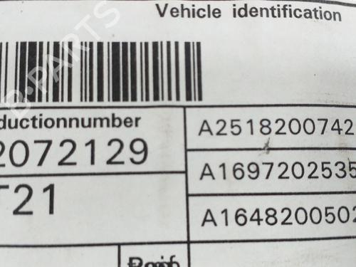 Front left window mechanism MERCEDES-BENZ M-CLASS (W164) ML 320 CDI 4-matic (164.122) | BP10153278C22 
