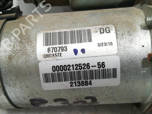 BP11346899M8 | Starter PEUGEOT 307 (3A/C) 1.6 HDi 110 BP11346899M8