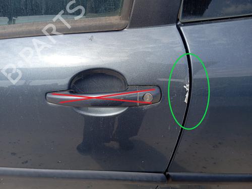 Left front door PEUGEOT 207 (WA_, WC_)  | BP26873799C2 