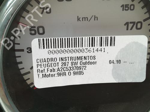Instrument cluster PEUGEOT 207 SW (WK_) 1.6 HDi | BP13648225C47 