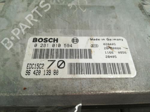 Engine control unit (ECU) PEUGEOT 206 Hatchback (2A/C)  | BP9348754M57 