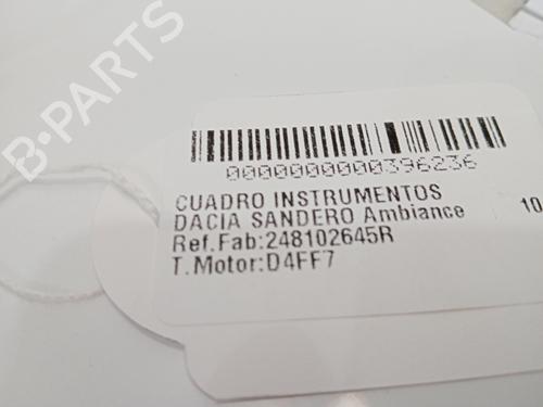 Instrument cluster DACIA SANDERO II | BP17109138C47