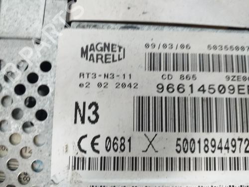 Radio PEUGEOT 607 (9D, 9U) 2.7 HDi 24V | BP23224163E6 
