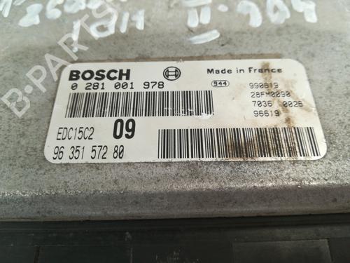 Engine control unit (ECU) PEUGEOT 406 (8B)  | BP9349374M57 