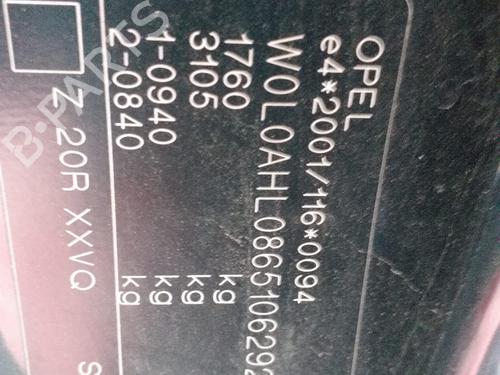 Klamka zewnętrzna drzwi przednich prawych OPEL ASTRA H GTC (A04) 1.8 (L08) | BP16476888C129 