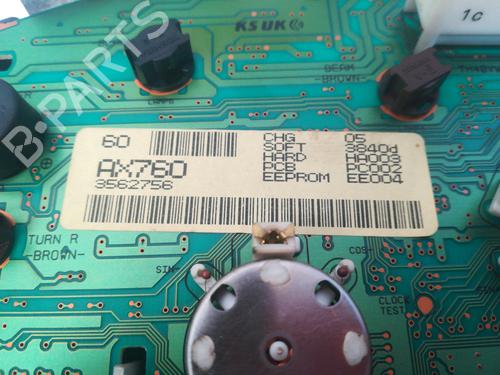 Instrument cluster NISSAN MICRA III (K12) 1.2 16V | BP9359128C47 