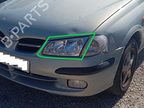 Used Left headlight NISSAN ALMERA II (N16) 2.2 Di (110 hp) 29080321