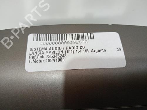 Bilradio LANCIA YPSILON (843_) 1.4 16V (843.AXC11, 843.AXC1B, 843.AXC1A) | BP17072928E6 