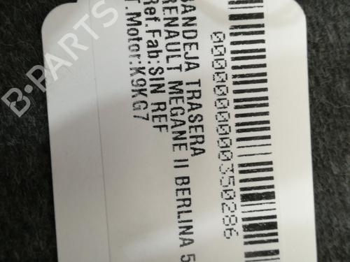 Rear parcel shelf RENAULT MEGANE II (BM0/1_, CM0/1_) 1.5 dCi (BM1F, CM1F) | BP12562727C85