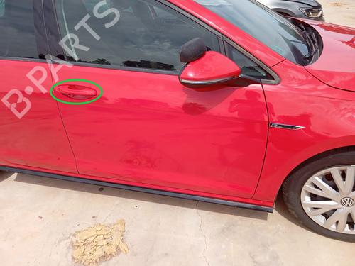 Used Front right exterior door handle VW GOLF VII (5G1, BQ1, BE1, BE2) [2012-2021]  25903342
