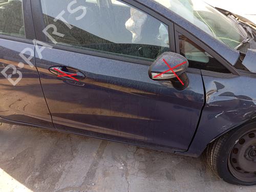 Used Right front door FORD FIESTA VI (CB1, CCN) 1.4 TDCi (70 hp) 27635622