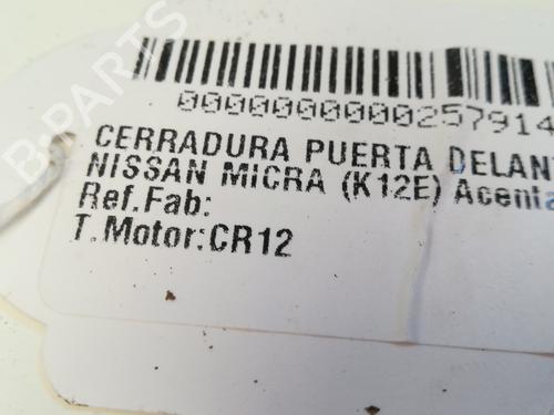 Front right lock NISSAN MICRA III (K12) 1.2 16V | BP12280981C97 