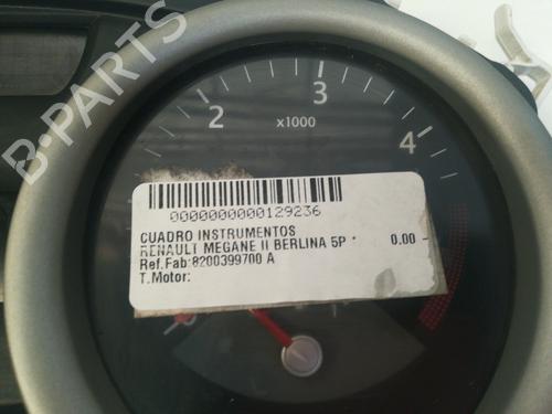 Instrument cluster RENAULT MEGANE II (BM0/1_, CM0/1_) | BP9348101C47